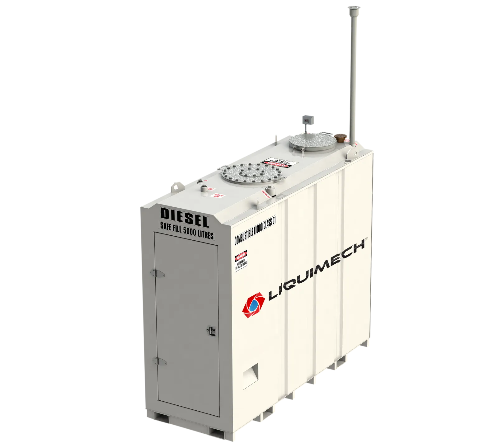 Diesel bunded fuel tanks 5,500 litre bunded fuel storage tank with 5,000 litre safe fill capacity