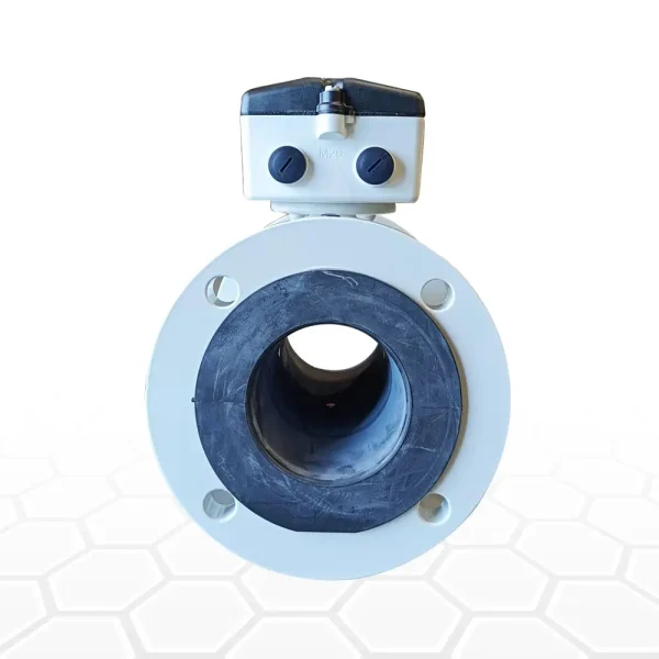 Industrial base flow meter providing dependable and efficient fluid measurement